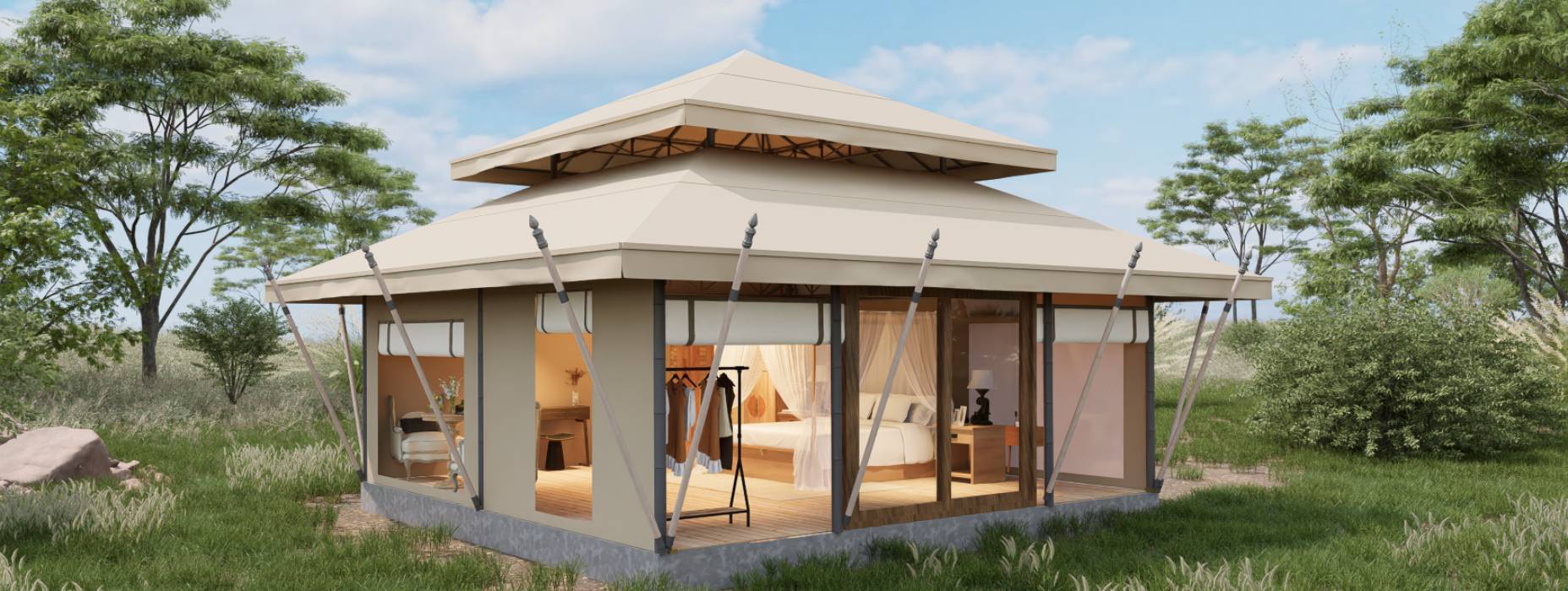 恩施户外野奢帐篷